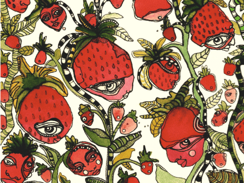 Un champ de fraises pour l&rsquo;éternité